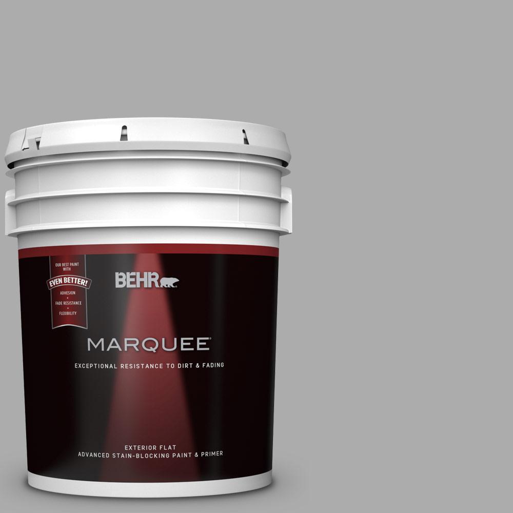 BEHR MARQUEE 5gal. N5203 Flannel Gray Flat Exterior Paint445405