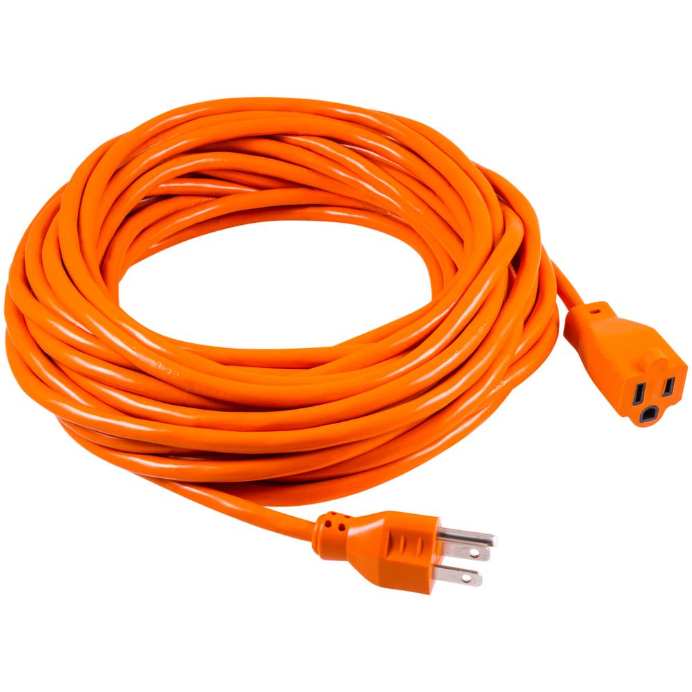 GE 50 ft. 3-Wire 16-Gauge Grounded Indoor/Outdoor ...