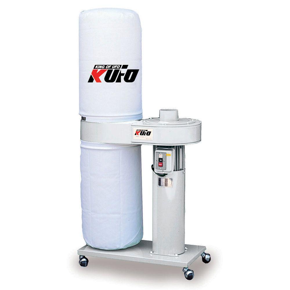 Kufo Seco 1 HP 696 CFM Vertical Bag Dust Collector