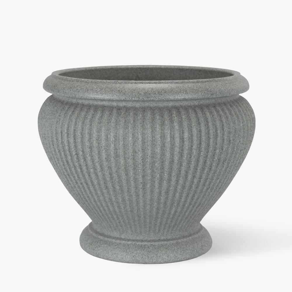 Concrete Urn Planters Planters The Home Depot