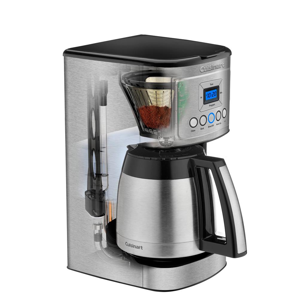 Cuisinart 12Cup Programmable Coffee Maker DCC3400 The Home Depot