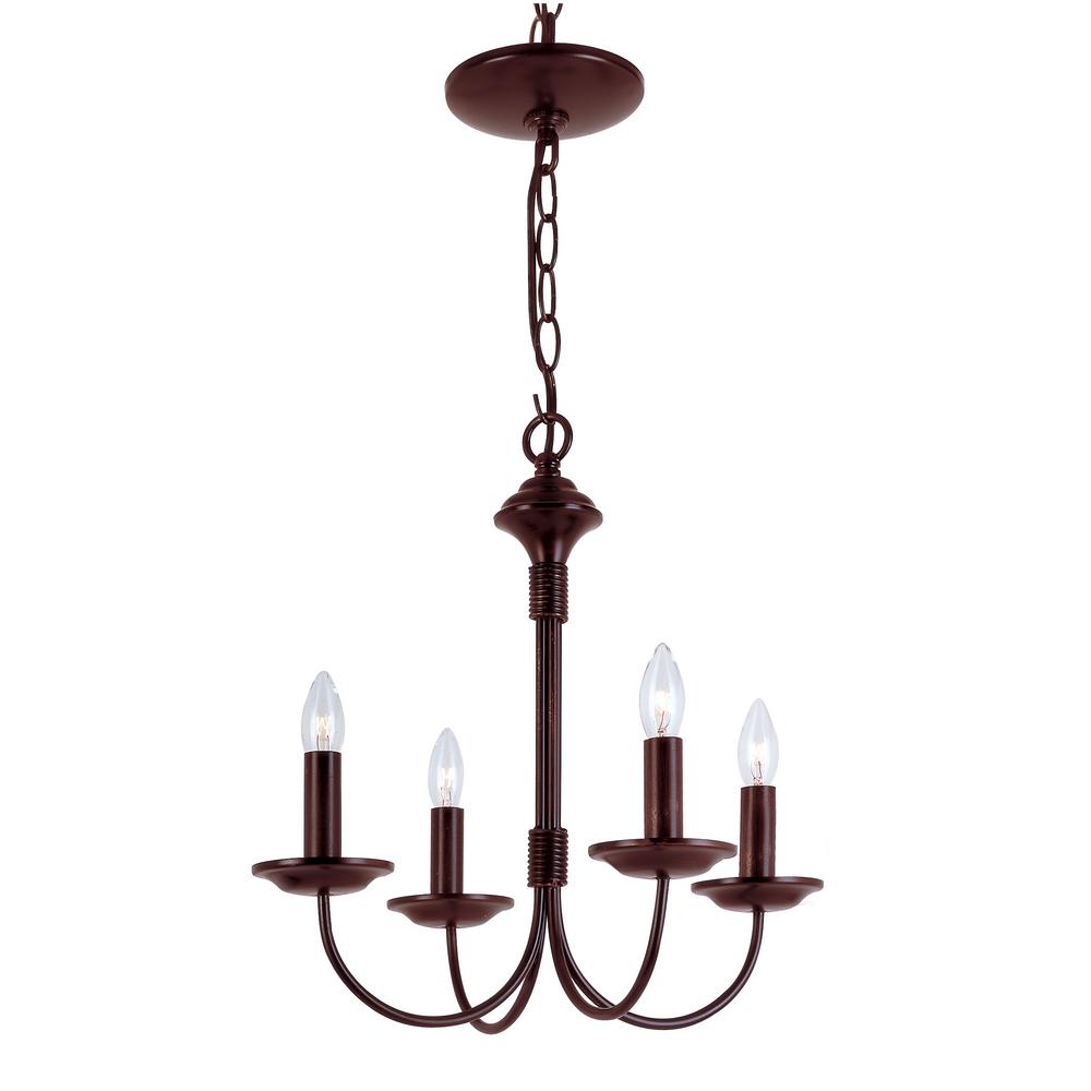 Bel Air Lighting Stewart 4 Light Rubbed Oil Bronze Incandescent Bel Air Lighting Stewart 4 Light Rubbed Oil Bronze Incandescent Ceiling Chandelier