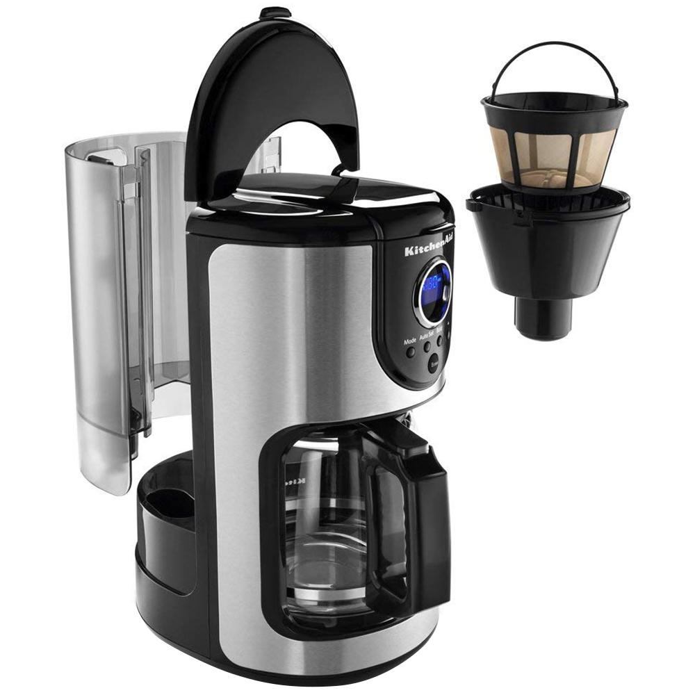 Kitchenaid 12 Cup Programmable Coffee Maker Kcm111ob The Home Depot 5 Kitchenaid 12 Cup Programmable Coffee Maker