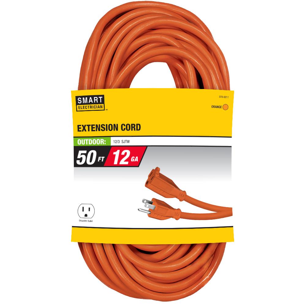 RIDGID 50 ft. 14/3 HeavyDuty Extension CordAW62623 The Home Depot