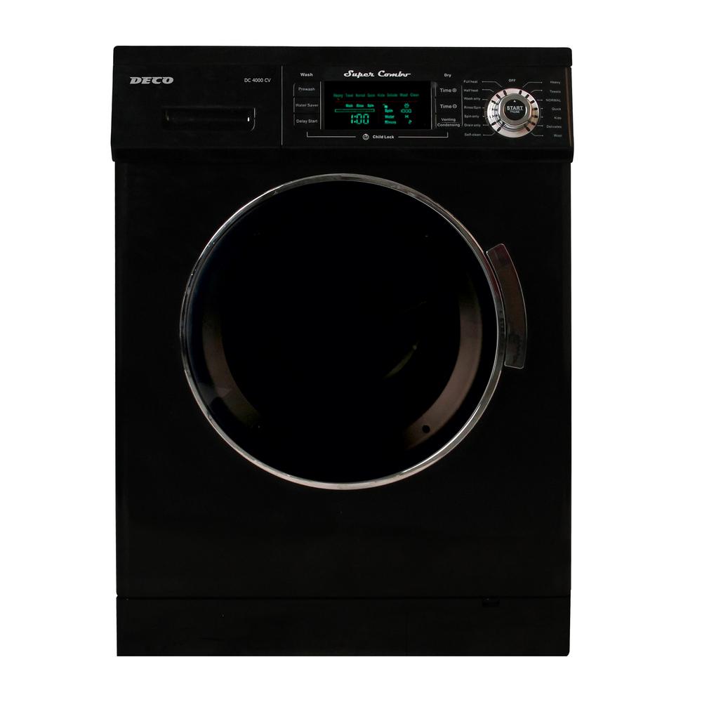 UPC 747037154022 product image for Deco 13 lbs. Washer and Electric Dryer in Black | upcitemdb.com
