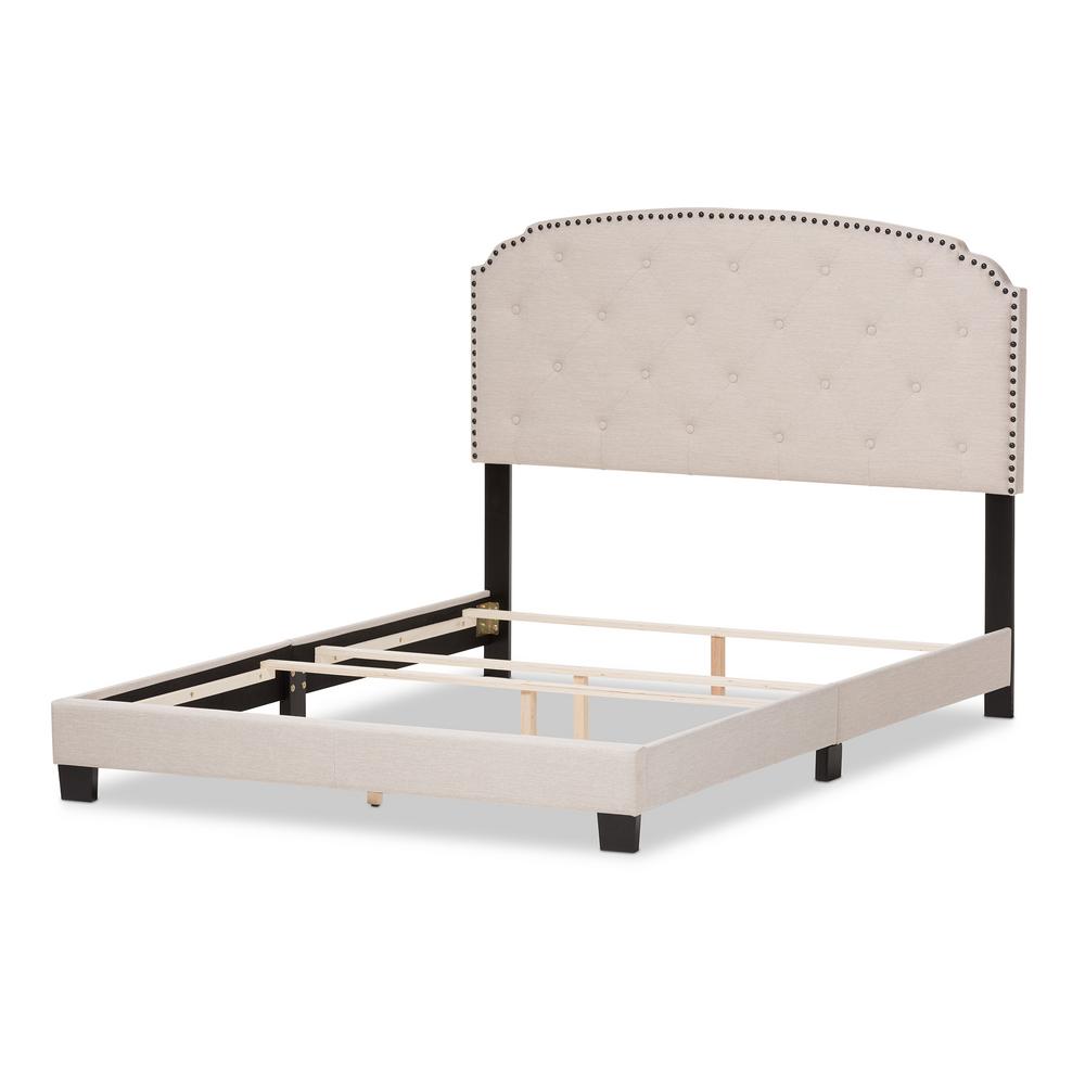 Baxton Studio Lexi Beige Fabric Upholstered King Bed 28862 7438 Hd Baxton Studio Lexi Beige Fabric Upholstered King Bed