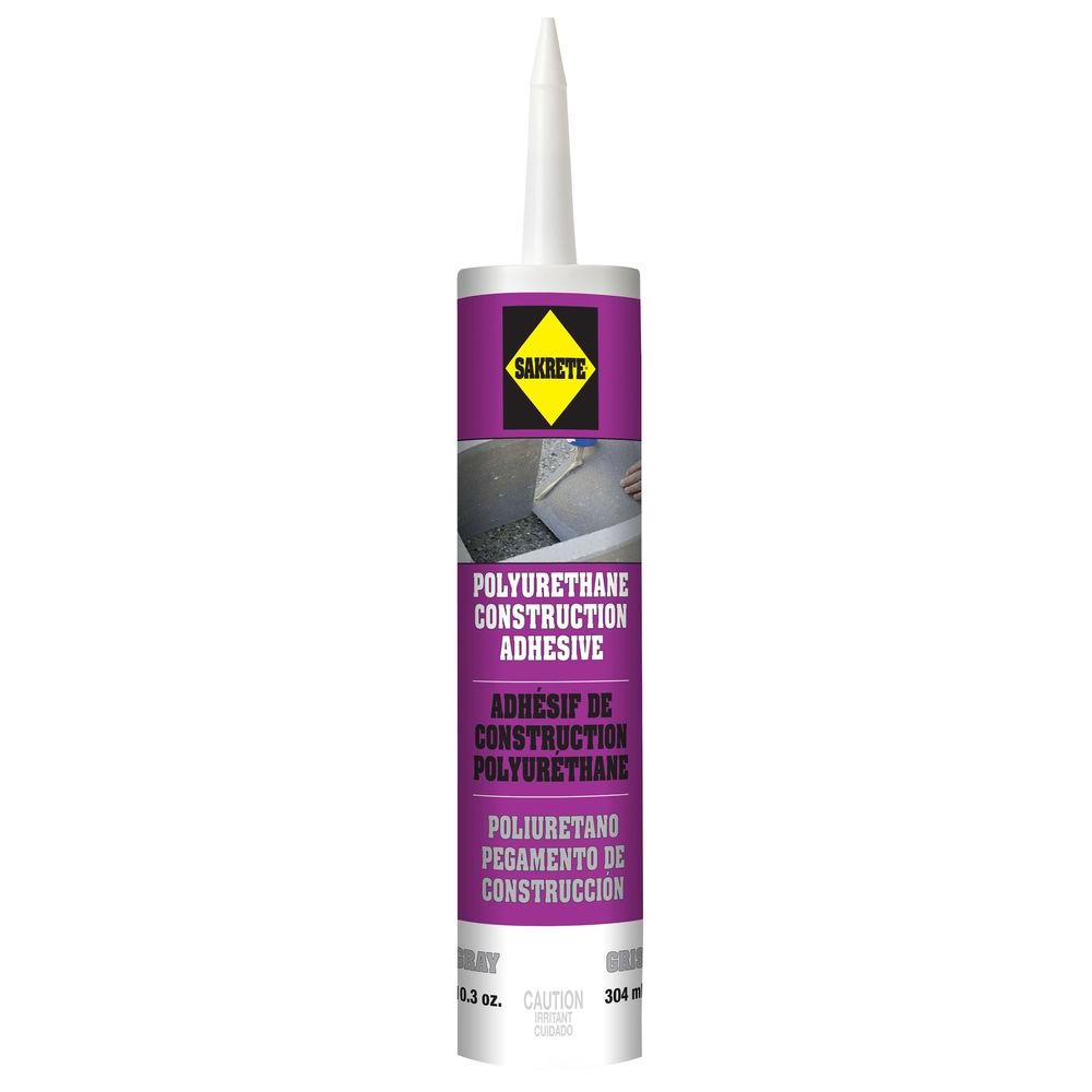 SAKRETE 10.3 oz. Polyurethane Construction Adhesive65450012 The Home Depot