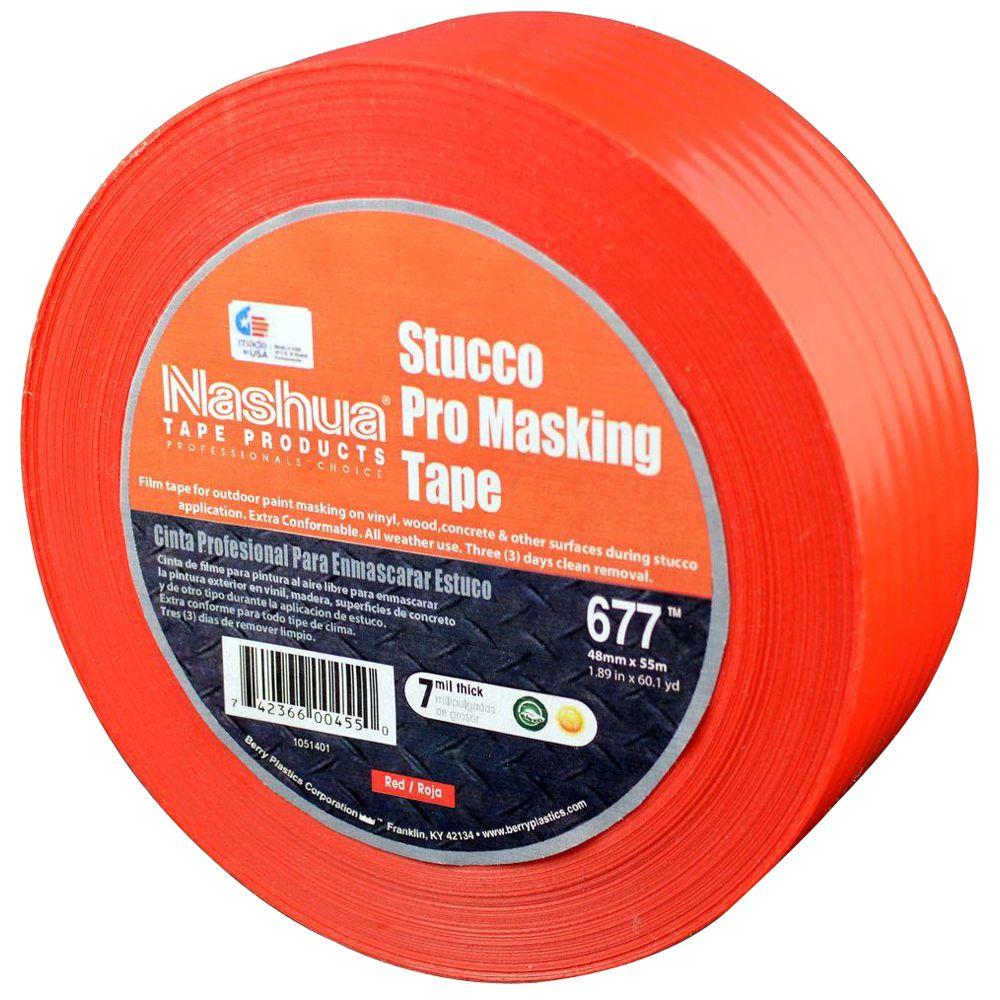 Nashua Tape 1.89 in. x 60.1 yds. 677 Stucco Pro Film Tape-1198744 - The ...