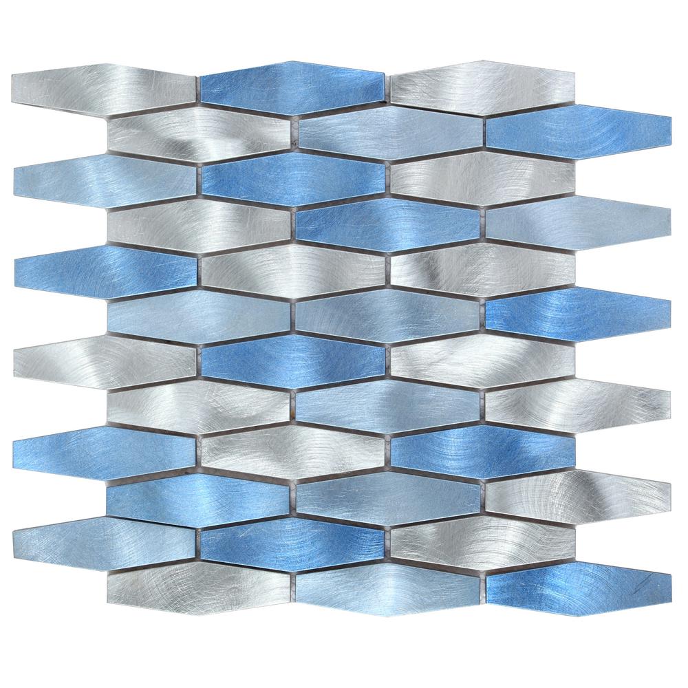 home depot blue tile backsplash