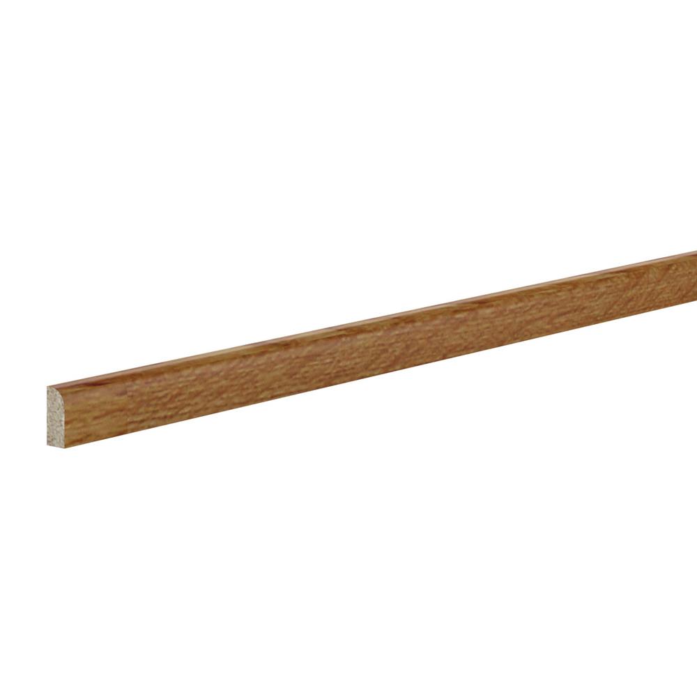 Hampton Bay 0 25 In X 96 Scribe Molding Medium Oak Scribe Molding In Medium Oak