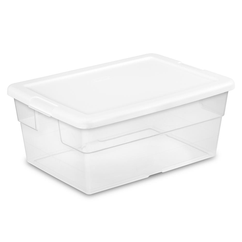 Sterilite 16 Qt. Storage Box16458052 The Home Depot