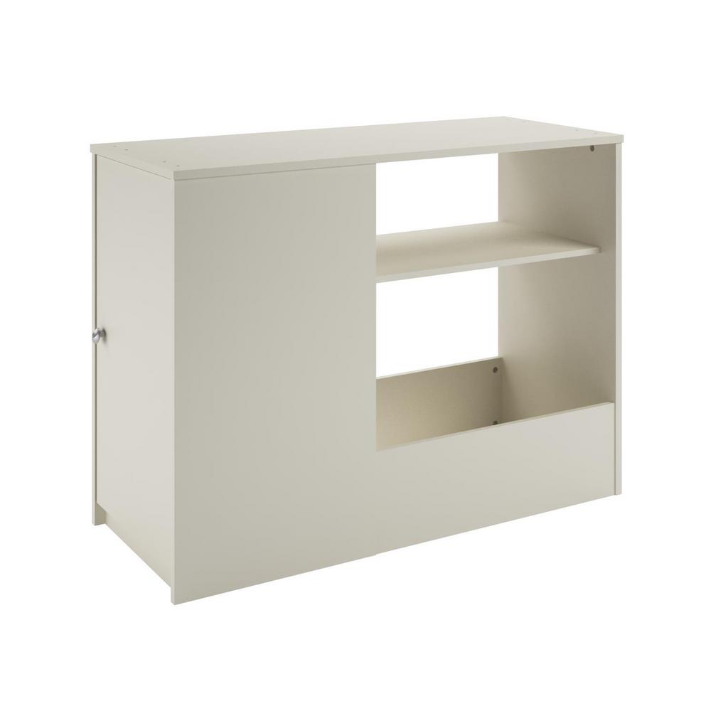 Ameriwood Sandhill White Toy Box Kids Bookcase Hd91393 The Home