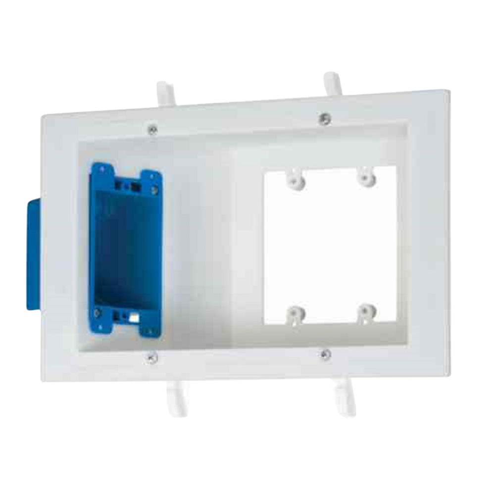 Carlon 3-Gang Flat Panel Box with Old Work Box (3-Pack) by Carlon