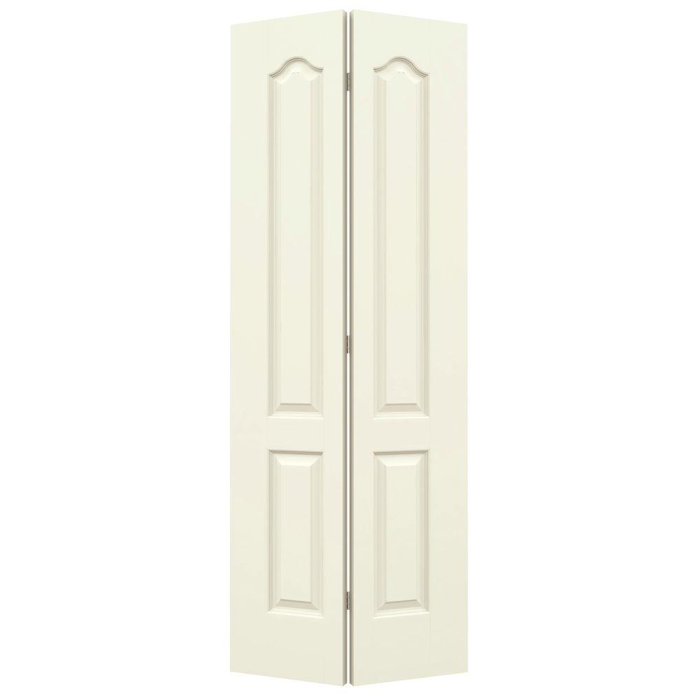 Jeld Wen 30 In X 80 In Princeton Vanilla Painted Smooth Molded
