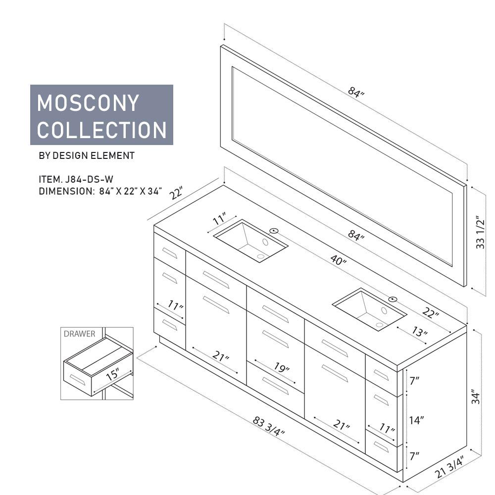 Bathroom Double Sink Vanity Size Artcomcrea