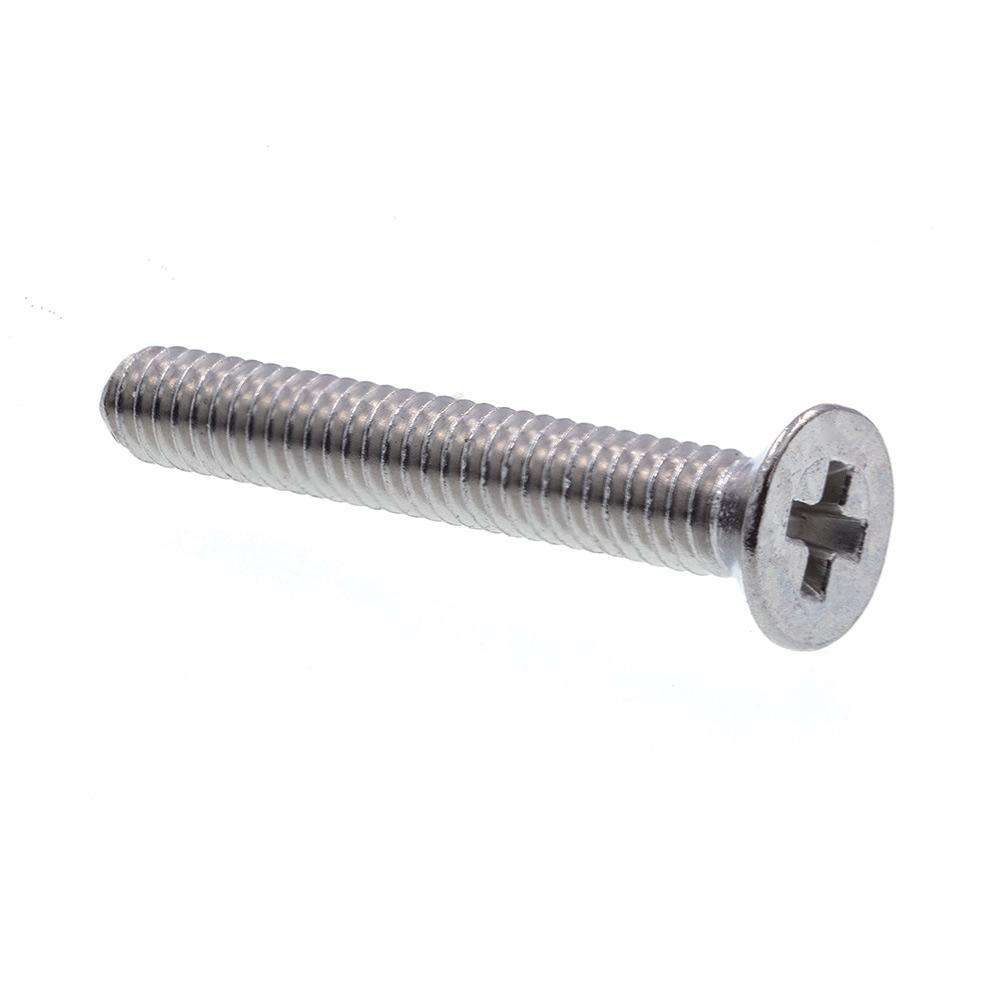 Zinc Plated Finish Steel Thread Cutting Screw Pan Head 1//2 Length Phillips Drive Type F Pack of 100 #10-32 Thread Size
