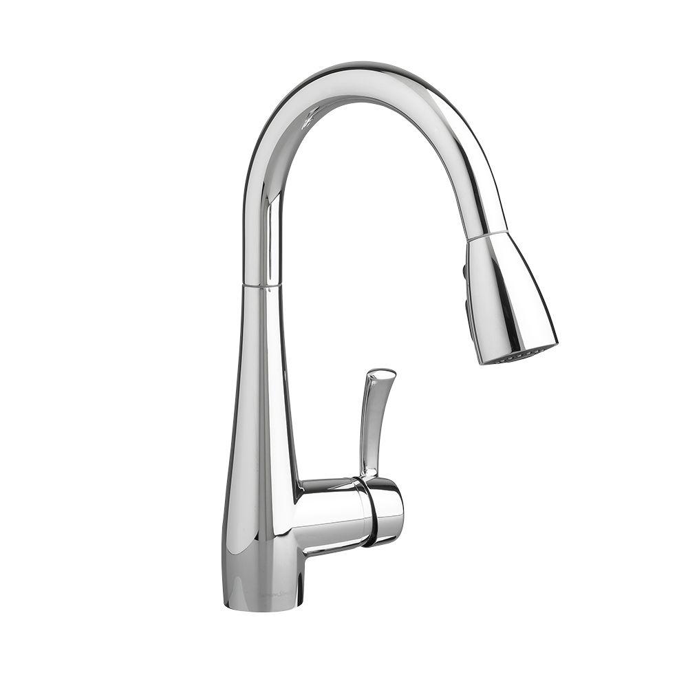 American Standard Quince Single Handle Pull Down Sprayer Kitchen