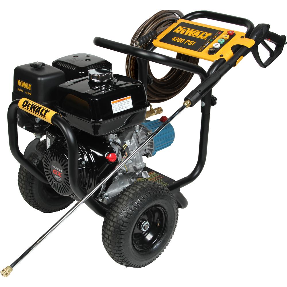 Dewalt 4200 PSI 4.0 GPM Gas Pressure Washer Powered by HONDA by DEWALT