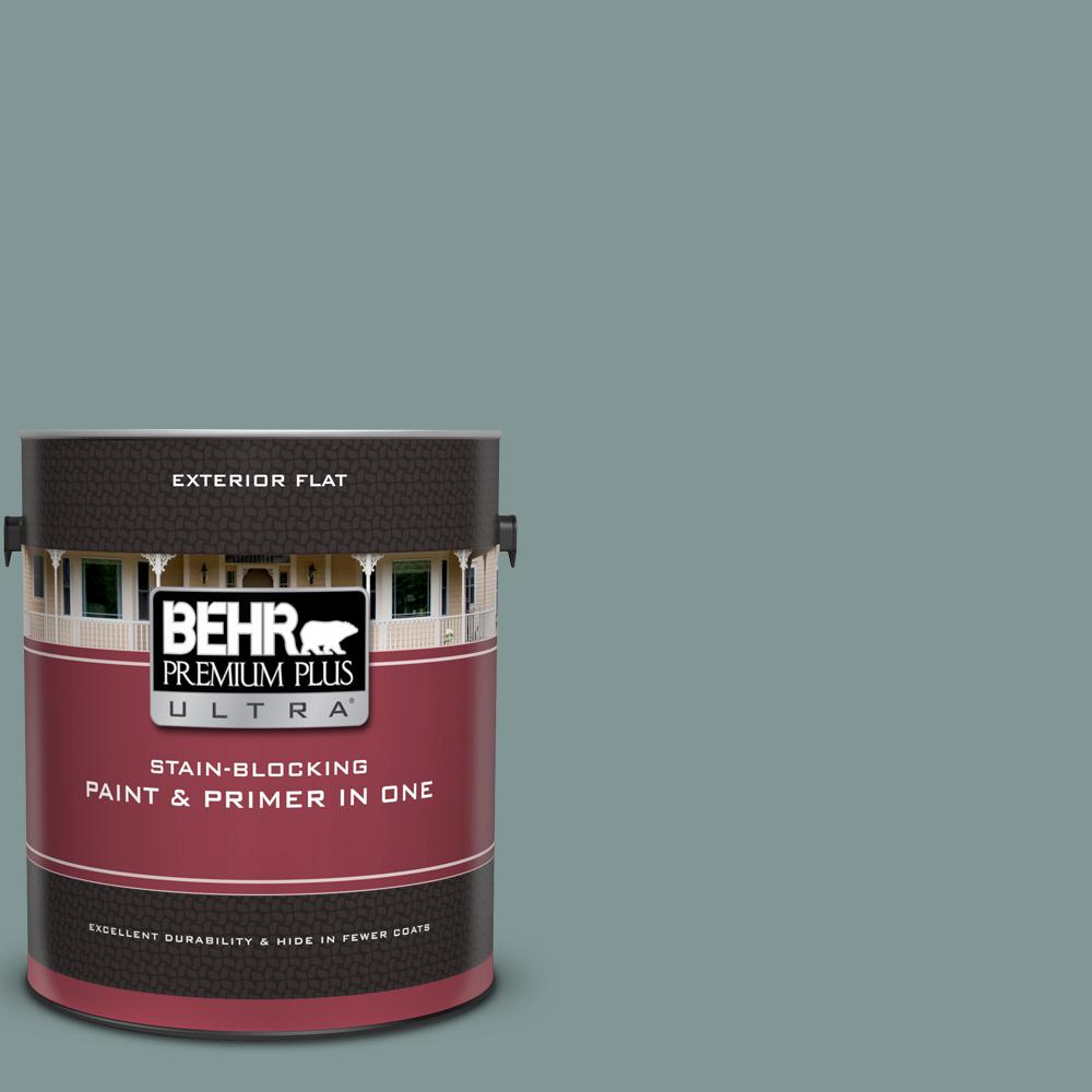 BEHR Premium Plus Ultra 1 Gal. #T18-15 In The Moment Flat Exterior ...