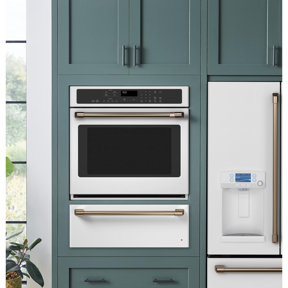 Cafe 30 In Warming Drawer In Matte White Fingerprint Resistant