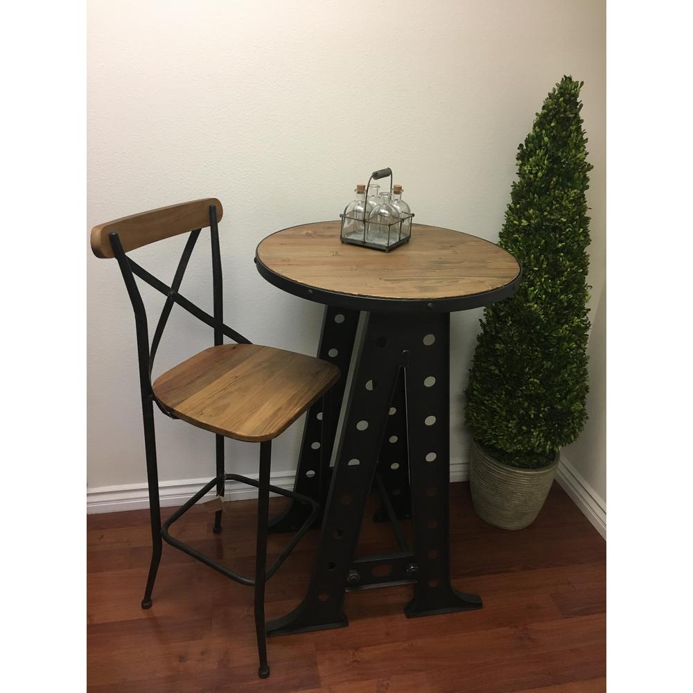Lux Home 45 In Black Reclaimed Wood X Bar Chair Set Of Lux Home 45 In Black Reclaimed Wood X Bar Chair Set Of 2 Dmc 108 The Depot