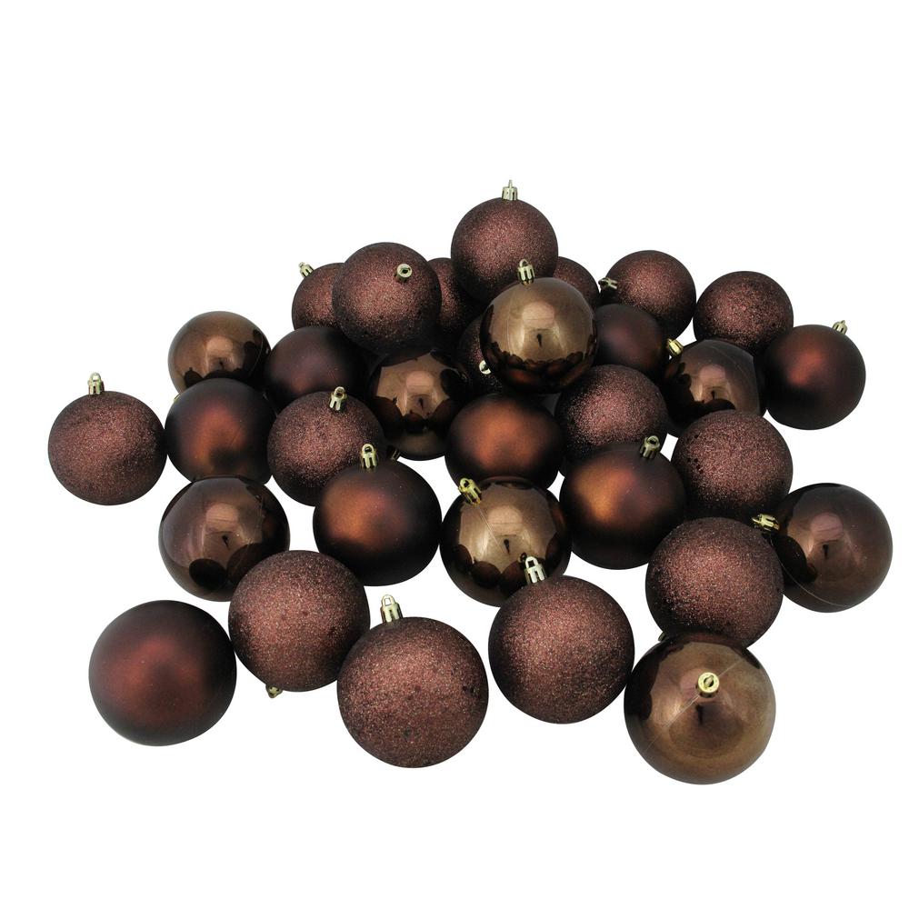 bronze christmas balls