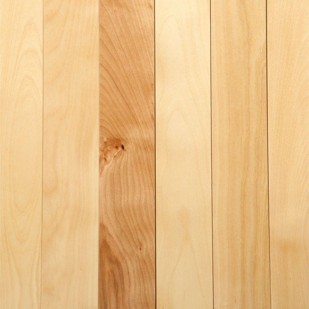 Take Home Sample Canadian Northern Birch Natural Solid Hardwood Flooring 2 1 4 In X 4 In