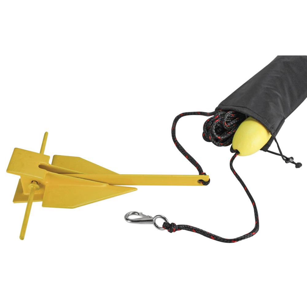 Extreme Max BoatTector 3 lbs. Complete PWC Fluke Anchor ...