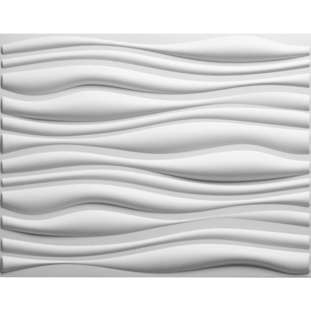 Threedwall 32 4 In X 21 6 1 Off White Plant Fiber Glue On More Like This
