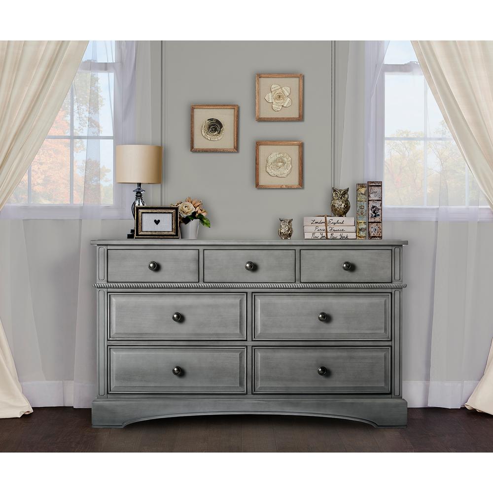 evolur storm grey dresser