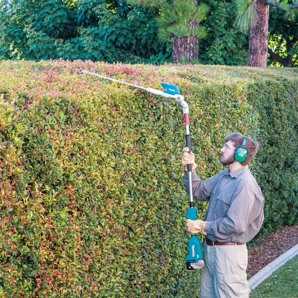 makita cordless pole hedge trimmer