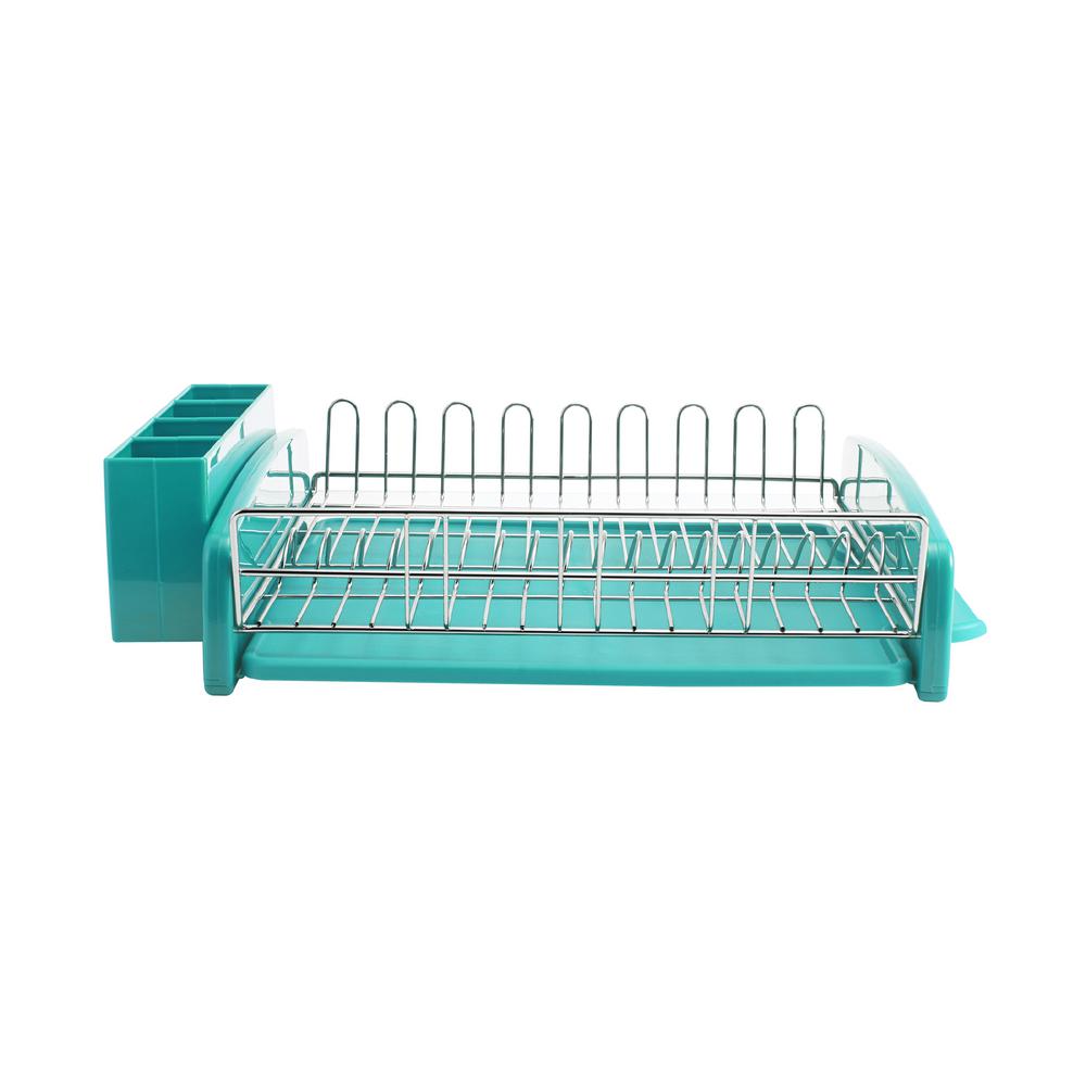 sq pro Professional Ltd Dish Drainer And Cutlery Rack Red