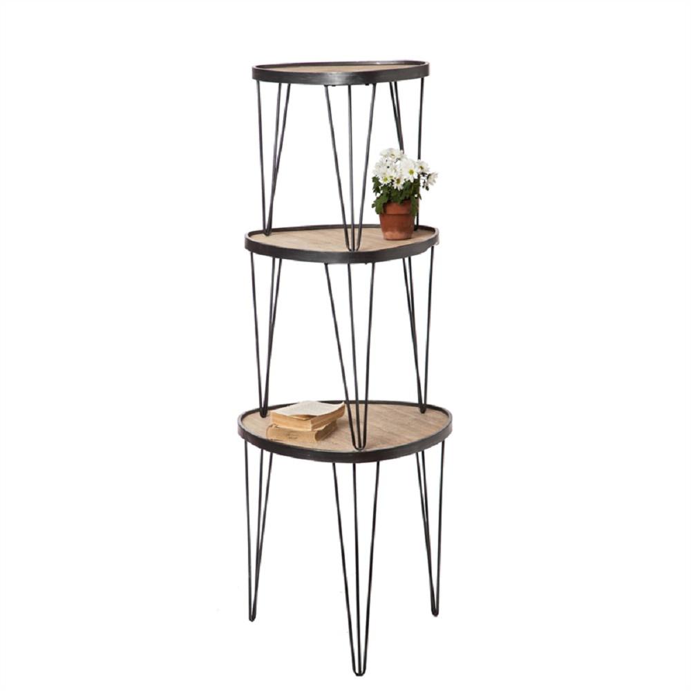 Cape Craftsman Bookcases Home Office Furniture The Depot Stacking 3 Tiered Natural Tables Shelving Unit