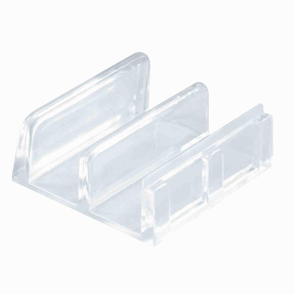 PrimeLine Sliding Tub Enclosure Plastic Bottom Guides (2Pack)M 6059