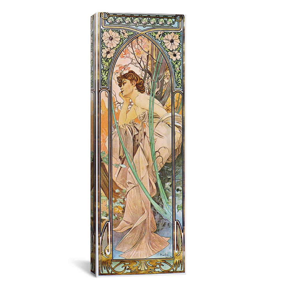 UPC 889016583604 product image for iCanvas Evening Reverie, 1899 by Alphonse Mucha Canvas Wall Art, Multi | upcitemdb.com