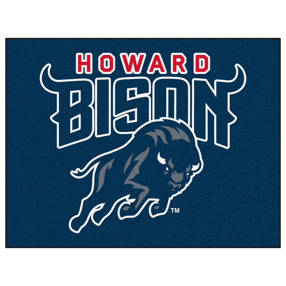 Fanmats Ncaa Howard University 34 In X 43 In All Star Mat Area Rug