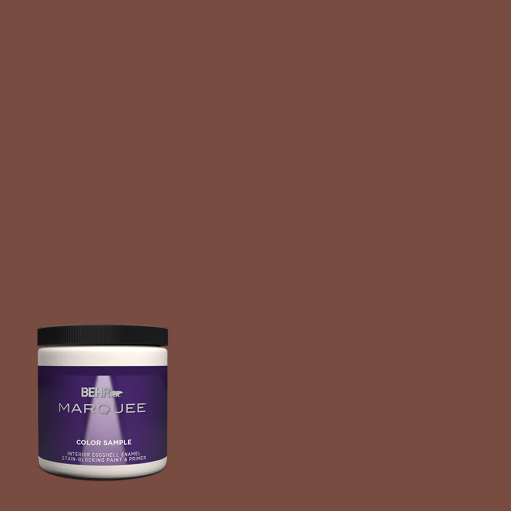 Behr Marquee 8 Oz S170 7 Dark Cherry Mocha One Coat Hide Eggshell S170 7 Dark Cherry Mocha One Coat Hide