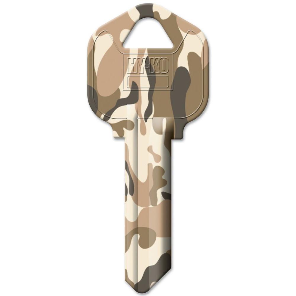 HY KO Blank Kwikset Camouflage Key 16010KW1 06 The Home Depot HY KO Blank Kwikset Camouflage Key 16010KW1 06 The Home Depot