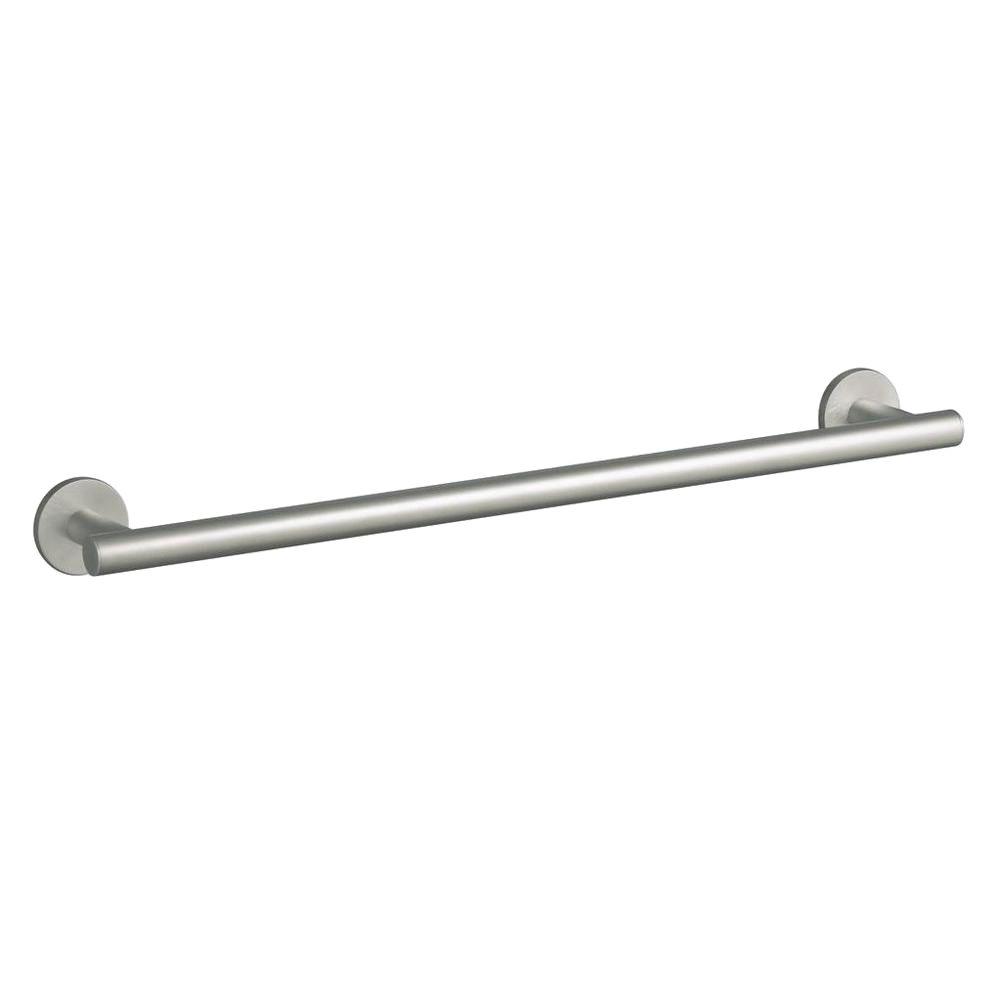 Hansgrohe E and S 15 in. Towel Bar in Brushed Nickel-40512820 - The ...