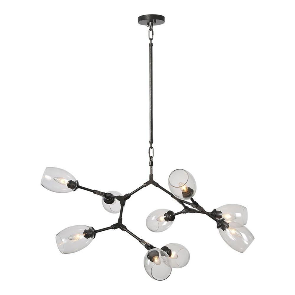 Renwil Pergia 10 Light Antique Bronze Pendant Renwil Pergia 10 Light Antique Bronze Pendant