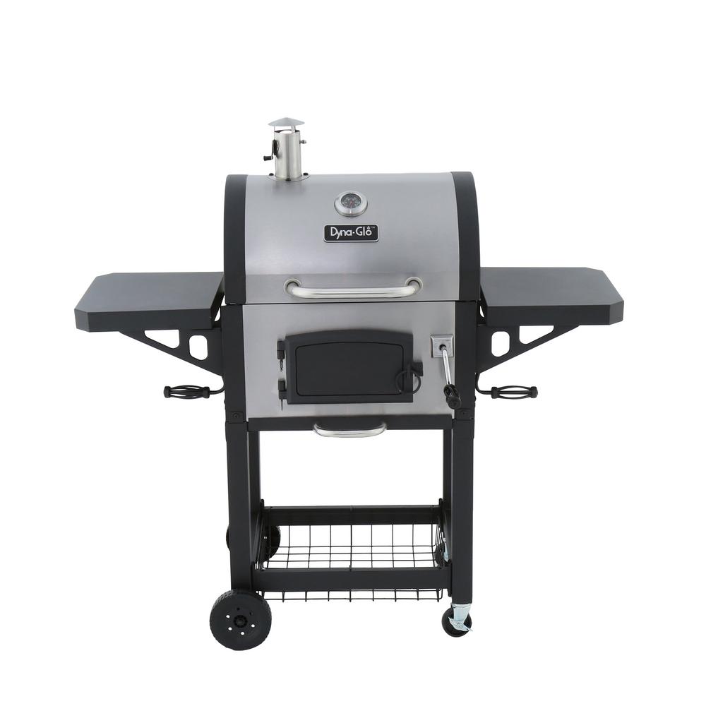 Dyna-Glo Heavy-Duty Stainless Charcoal Grill by Dyna-Glo