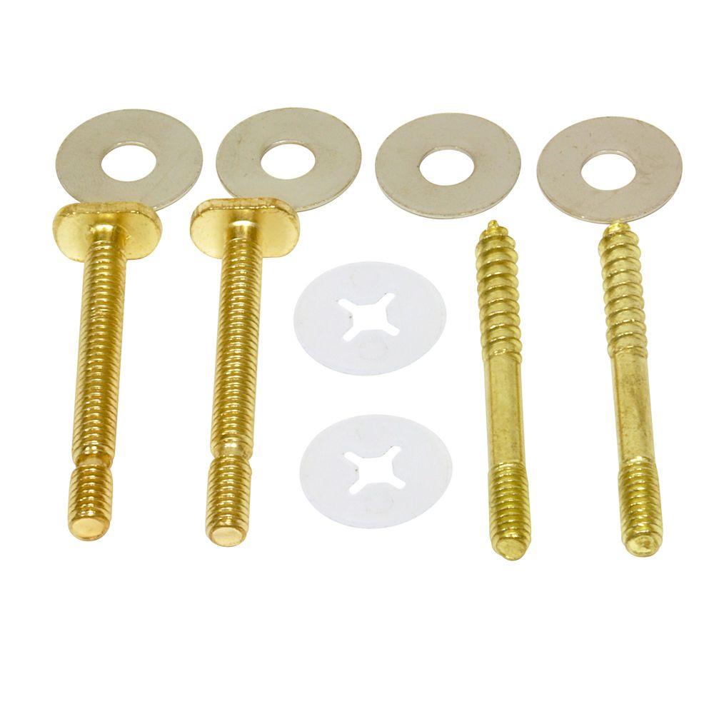 Everbilt 1/4 in. Toilet Bolt and Screw Set10064X The Home Depot