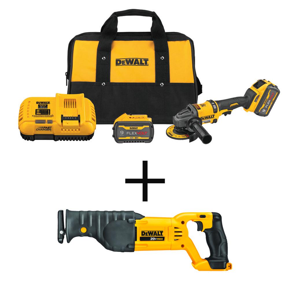 Dewalt Flexvolt Volt Max Li Ion Cordless In To In Small Angle Grinder With Volt