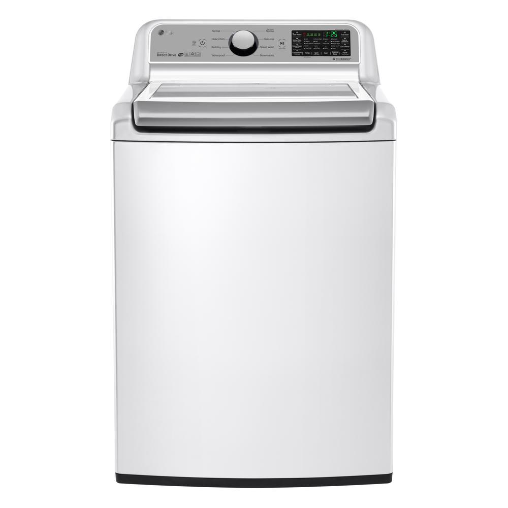 Maytag 5 3 Cu Ft High Efficiency White Top Load Washing Machine Smart Top Load Washer With Wi Fi Enabled In White
