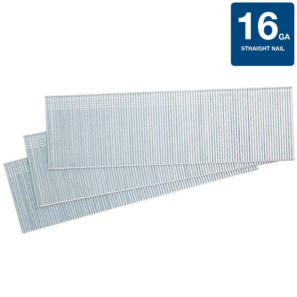 Senco 18 Ga Smooth Shank Straight Strip Brad Nails 1in L x 005in Dia 1000
