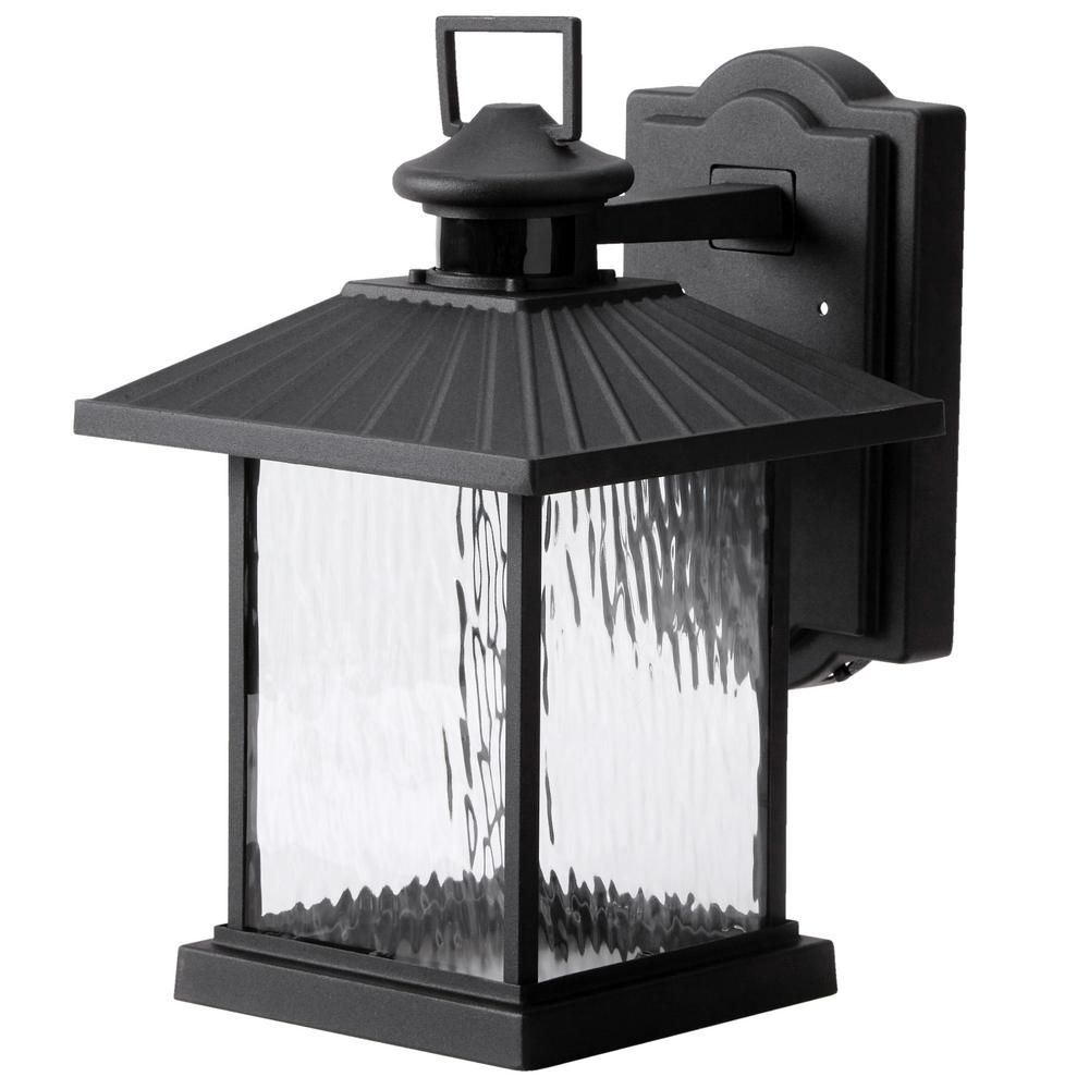 Hampton Bay Lumsden Outdoor Black Led Motion Sensor Wall Lantern - Lumsden Outdoor Black Led Motion Sensor Wall Mount Lantern Hampton Bay Lumsden Outdoor Black Led Motion Sensor Wall Lantern - Lumsden Outdoor Black Led Motion Sensor Wall Mount Lantern