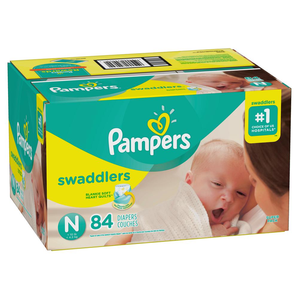 pampers swaddlers size n