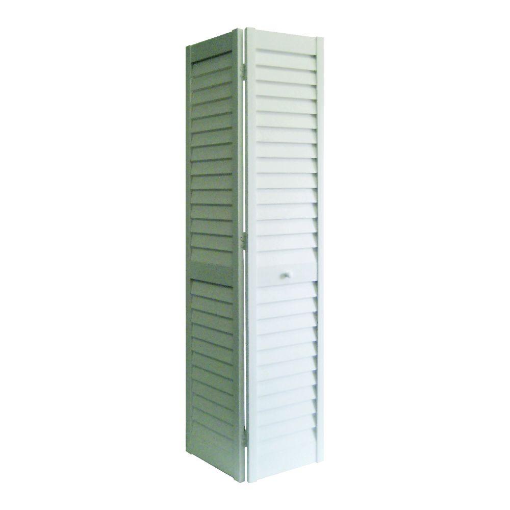 Home Fashion Technologies 30 in. x 80 in. 3 in. Louver/Louver White ... Home Fashion Technologies 30 in. x 80 in. 3 in. Louver/Louver White ...