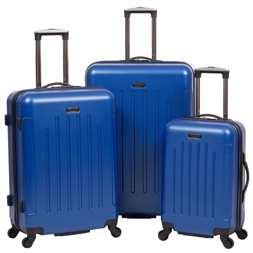 UPC 023572493964 product image for Heritage Cobalt Blue - Lincoln Park Lightweight Hardside ABS 3-Piece 20 in./25 i | upcitemdb.com