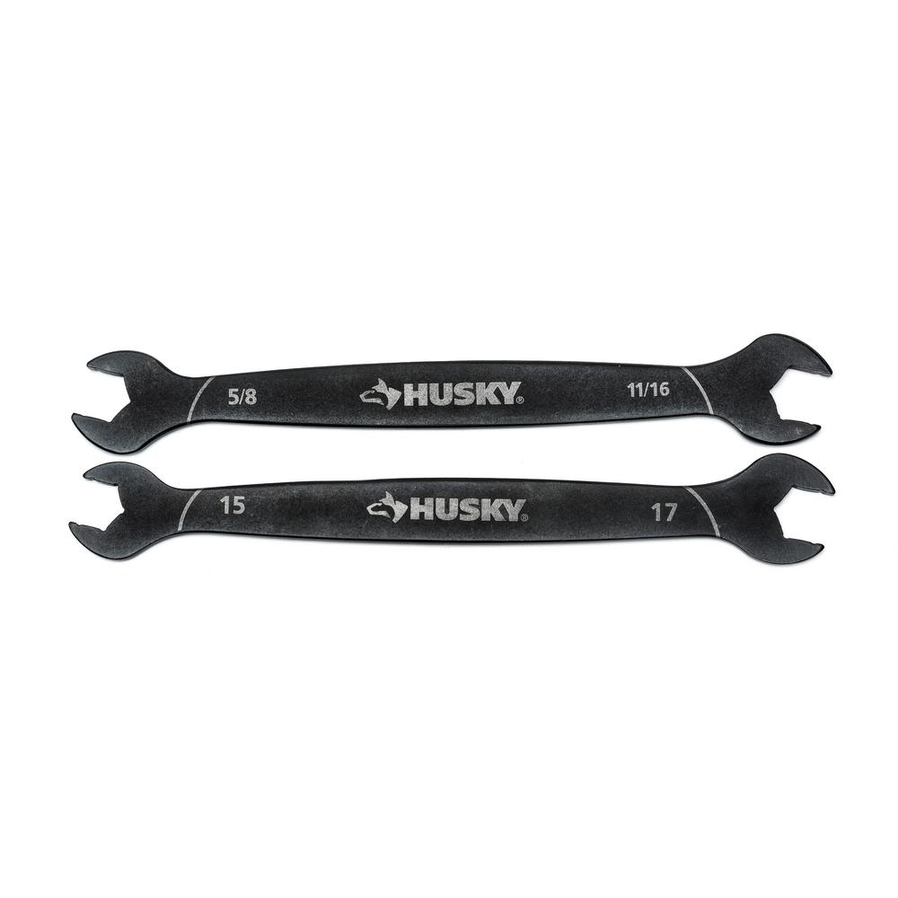 HUSKY Black Thin Head Access Wrench 6Pcs Set Metric Standard Durable